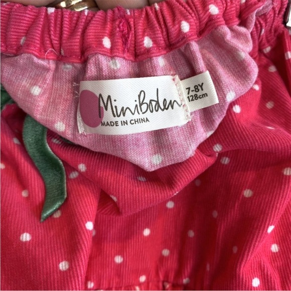 Mini Boden Polka Dot Skirt Size 7-8 - Picture 3 of 3